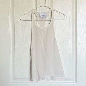 Express Edition : Ivory Sleeveless Top - Size XS